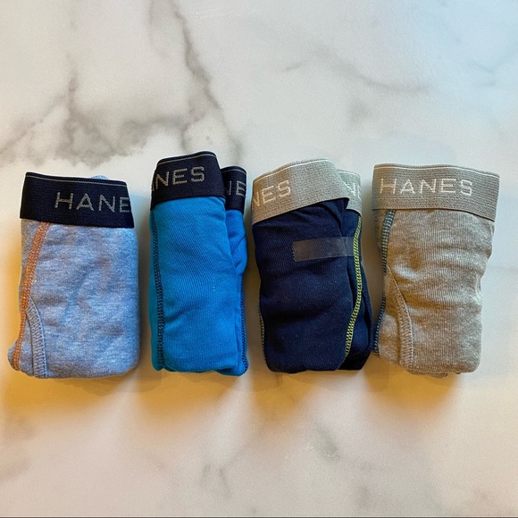 NWOT Hanes Men's Boxer Briefs Set - Picture 5 of 7